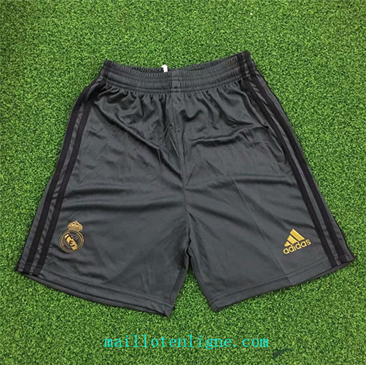 Maillot de foot Short Real Madrid Goalkeeper Noir 2019/2020