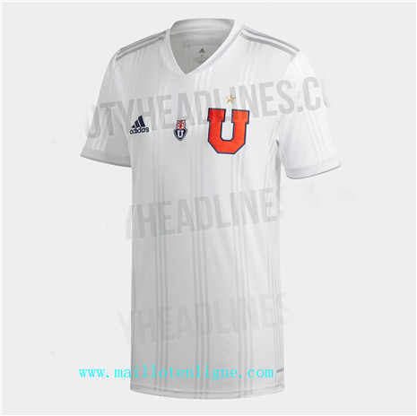 ML001 Maillot du Universidad de Chile Exterieur Blanc 2020