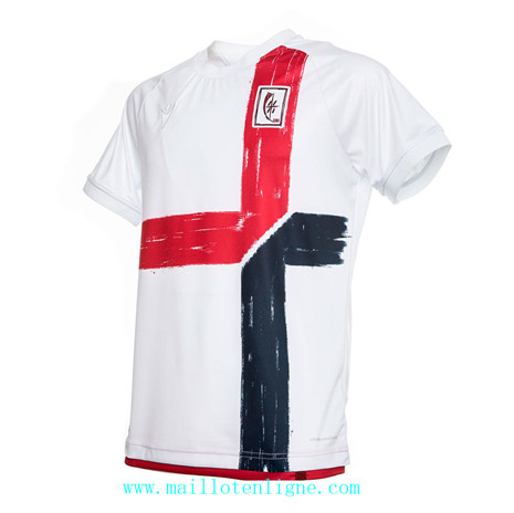 ML005 Maillot du Cagliari Calcio Centenaire Blanc 2020