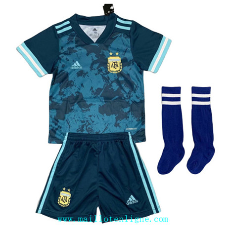 ML009 Maillot du Argentine Enfant Exterieur 2020-2021