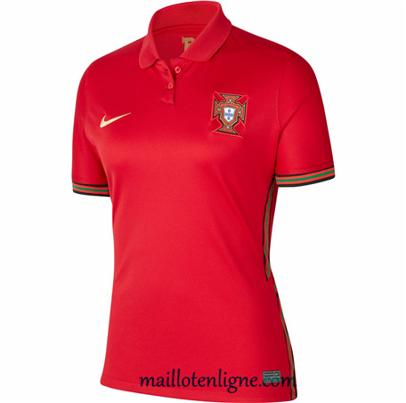 ML015 Maillot du Portugal Femme Domicile EURO 2020