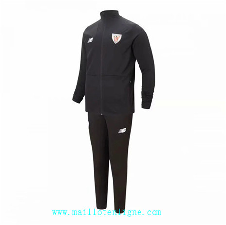 ML026 Veste Survetement Athletic de Bilbao 2019/2020 Noir