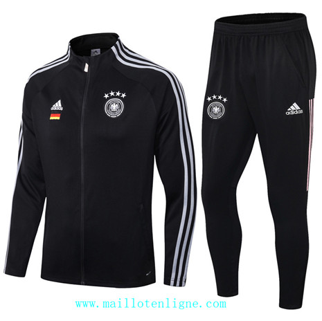 ML042 Veste Survetement Allemagne 2019/2020 Noir