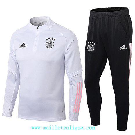 ML043 Survetement Allemagne 2019/2020 Blanc