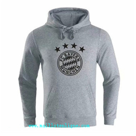 ML071 Sweat à capuche Bayern Munich 2019/2020 Gris