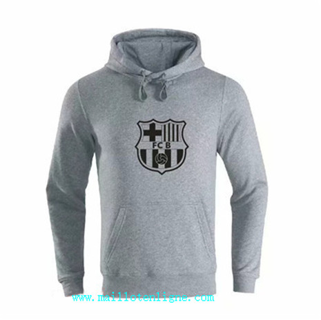 ML074 Sweat à capuche Barcelone 2019/2020 Gris