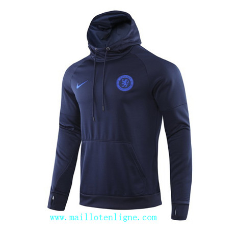 ML081 Sweat à capuche Chelsea 2019/2020 Bleu Marine