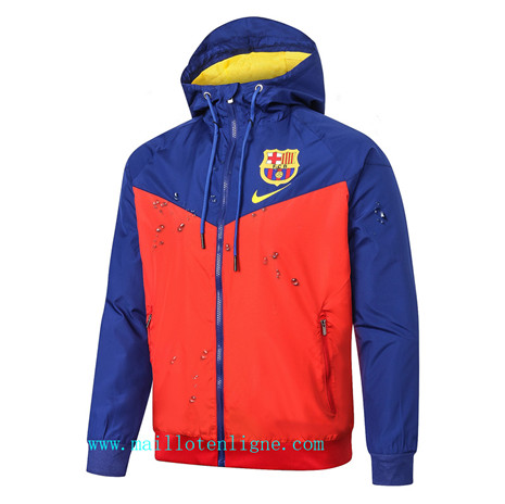 ML105 Vestes Coupe vent Barcelone 2019/2020 Rouge/Bleu