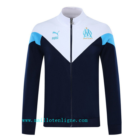 ML108 Vestes foot Marseille 2019/2020 Noir Col haut