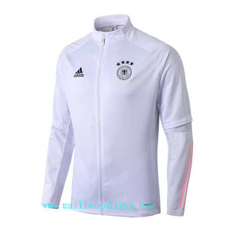 ML112 Vestes foot Allemagne 2019/2020 with sponsor Blanc