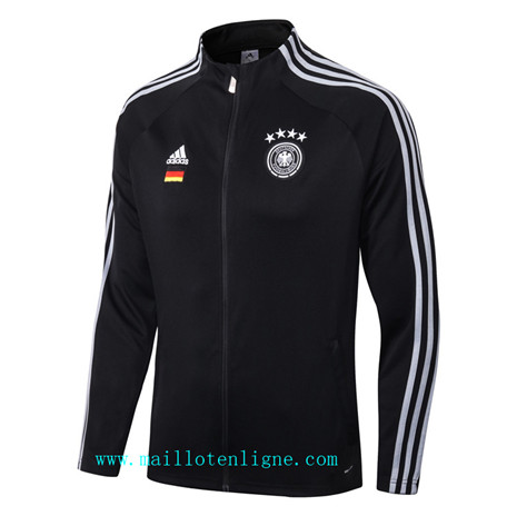 ML113 Vestes foot Allemagne 2019/2020 with sponsor Noir