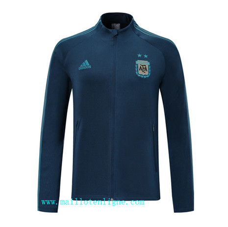 ML114 Vestes foot Argentine 2019/2020 Bleu Marine