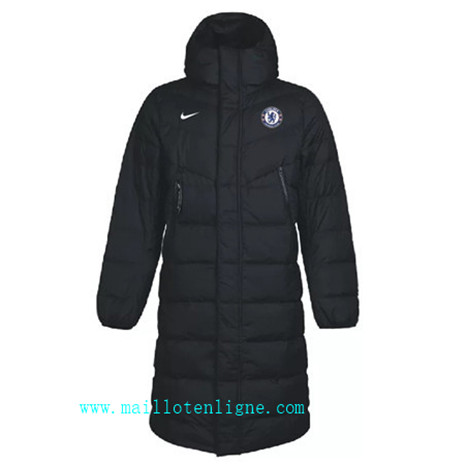 ML117 Vestes foot - Doudoune longue Chelsea 2019/2020 Noir