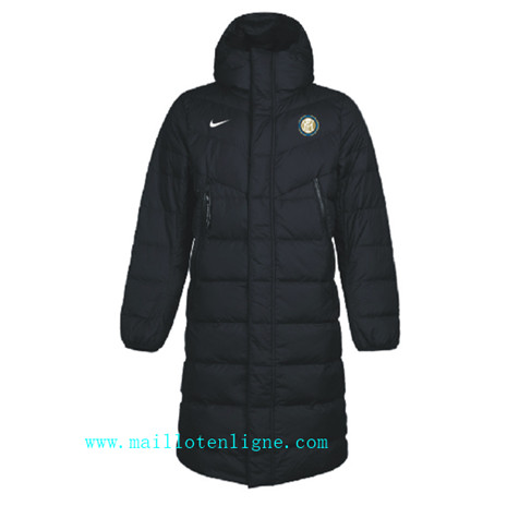 ML123 Vestes foot - Doudoune longue Inter Milan 2019/2020 Noir