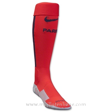 Chaussettes foot PSG Rouge 2014 2015
