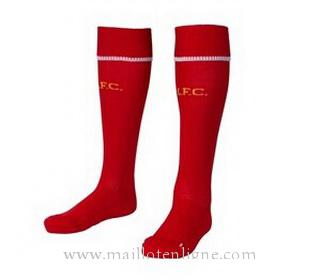chaussettes foot Liverpool rouge 2014 2015