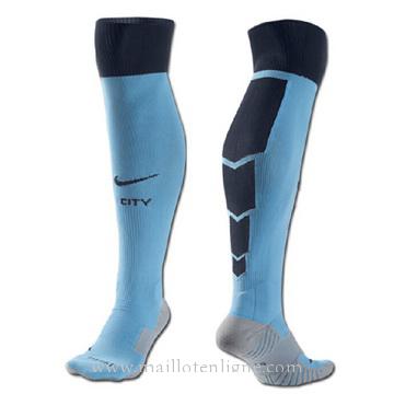 chaussettes foot Manchester City‎ bleu 2014 2015