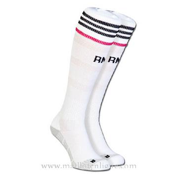 chaussettes foot Real Madrid‎ blanc 2014 2015