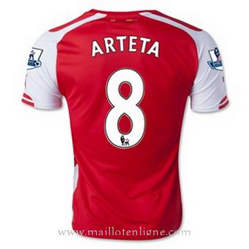 Maillot Arsenal ARTETA Domicile 2014 2015