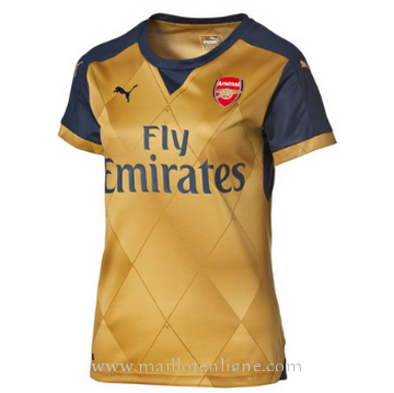 Maillot Arsenal Femme Exterieur 2015 2016