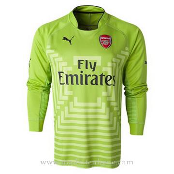 Maillot Arsenal Manche Longue Goalkeeper Exterieur 2014 2015