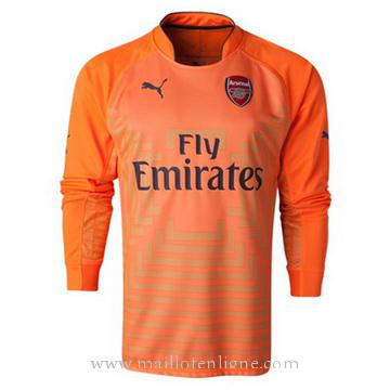 Maillot Arsenal Manche Longue Goalkeeper Troisieme 2014 2015