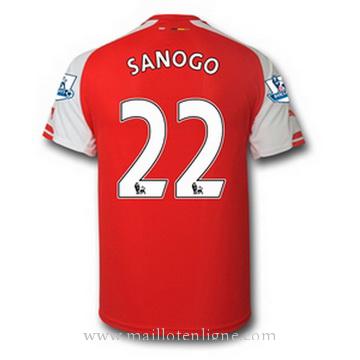 Maillot Arsenal SANOGO Domicile 2014 2015