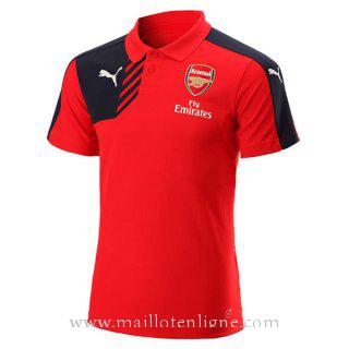 Maillot Arsenal polo Rouge 2016