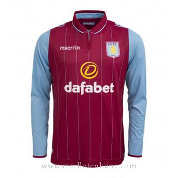 Maillot Aston Villa Manche Longue Domicile 2014 2015