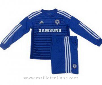 Maillot Chelsea Manche Longue Enfant Domicile 2014 2015