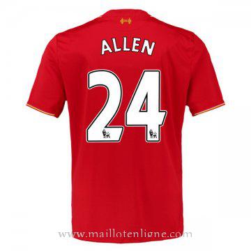 Maillot Liverpool ALLEN Domicile 2015 2016