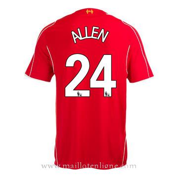 Maillot Liverpool Allen Domicile 2014 2015