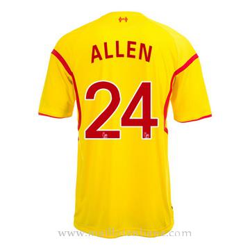 Maillot Liverpool Allen Exterieur 2014 2015