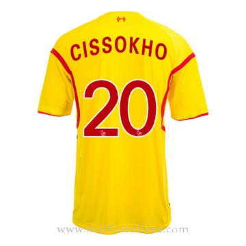 Maillot Liverpool Cissokho Exterieur 2014 2015