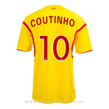 Maillot Liverpool Coutinho Exterieur 2014 2015