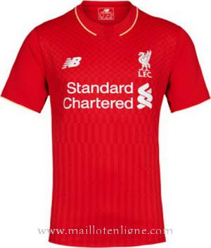 Maillot Liverpool Domicile 2015 2016