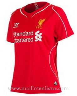 Maillot Liverpool Femme Domicile 2014 2015