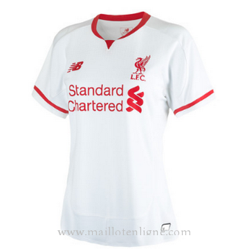 Maillot Liverpool Femme Exterieur 2015 2016