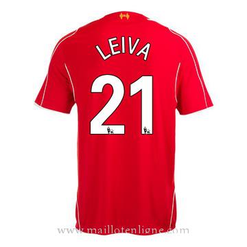 Maillot Liverpool Leiva Domicile 2014 2015