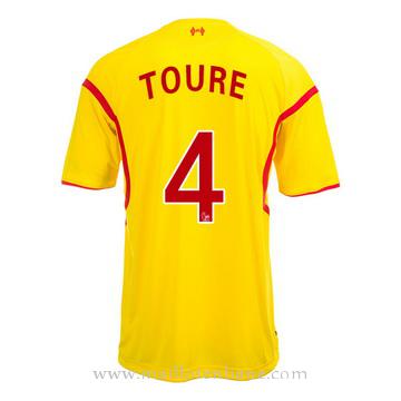 Maillot Liverpool Toure Exterieur 2014 2015