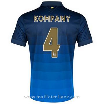 Maillot Manchester City Kompany Exterieur 2014 2015