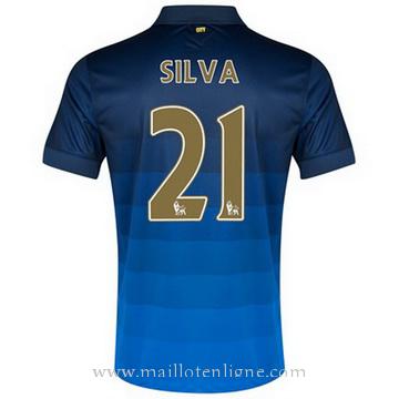 Maillot Manchester City Silva Exterieur 2014 2015