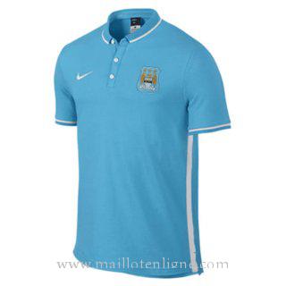 Maillot Manchester City polo Bleu clair 2016