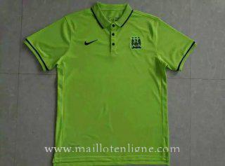 Maillot Manchester City polo Vert 2016