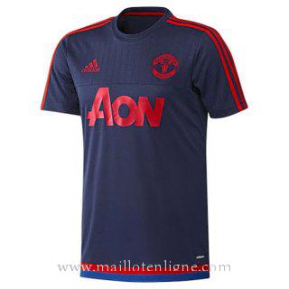 Maillot Manchester United Champion Formation Bleu marine 2015