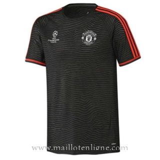 Maillot Manchester United Champion Formation Noir 2016