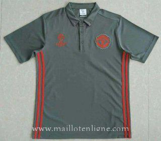 Maillot Manchester United Champion polo Gris 2016
