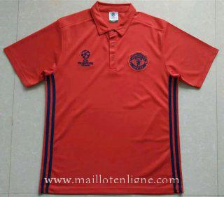 Maillot Manchester United Champion polo Orange 2016