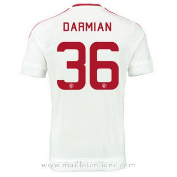 Maillot Manchester United DARMIAN Exterieur 2015 2016