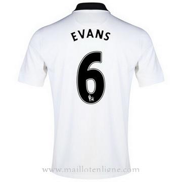 Maillot Manchester United EVANS Exterieur 2014 2015